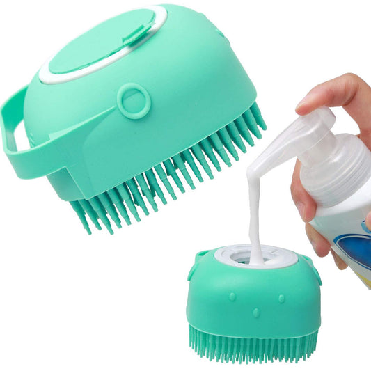 Pet Dog Shampoo Massager Brush Cat Massage Comb  