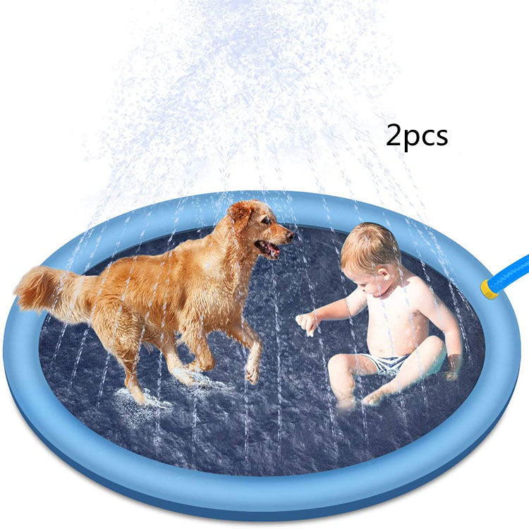 Non-Slip Splash Pad For Kids And Pet 