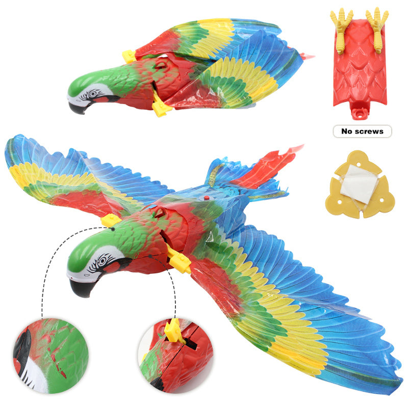 Simulation Bird Cat Interactive Pet Toys 