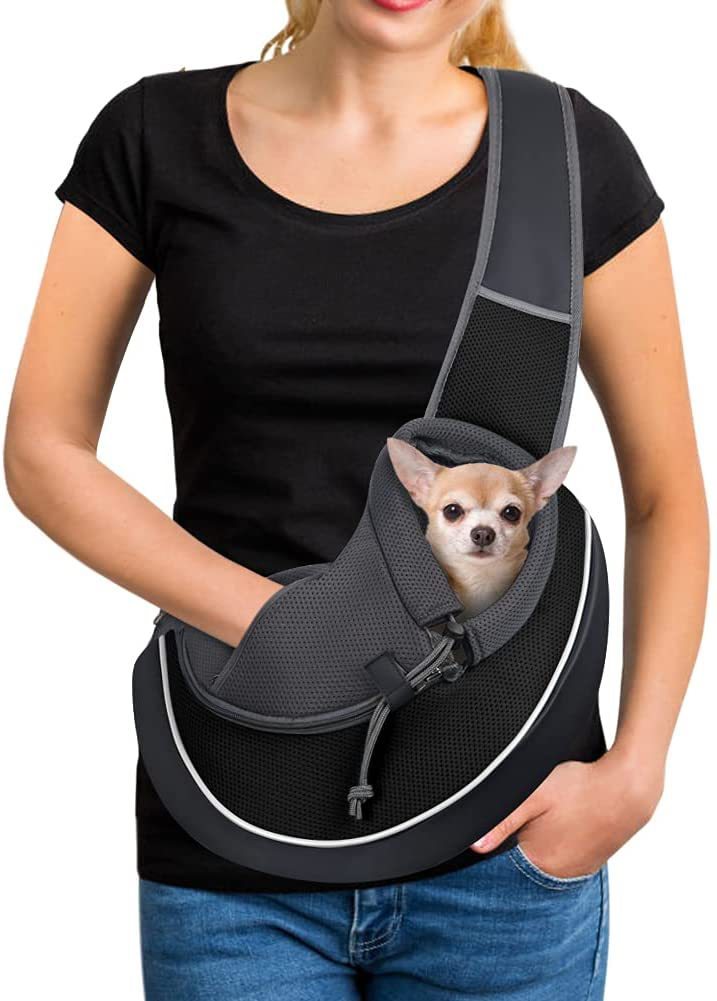 Carrying Pets Bag Women Outdoor Portable Crossbody Bag For Dogs 