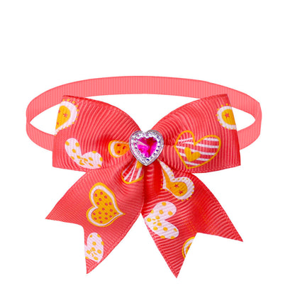 Pet Love Diamond Bow Tie Bow Tie Accessories