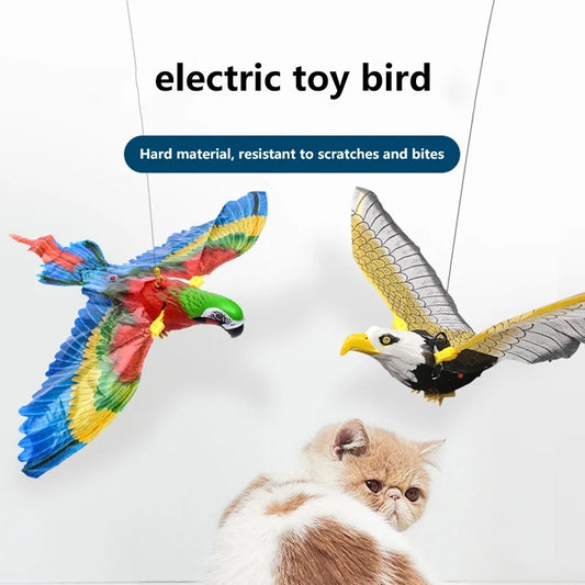 Simulation Bird Cat Interactive Pet Toys 
