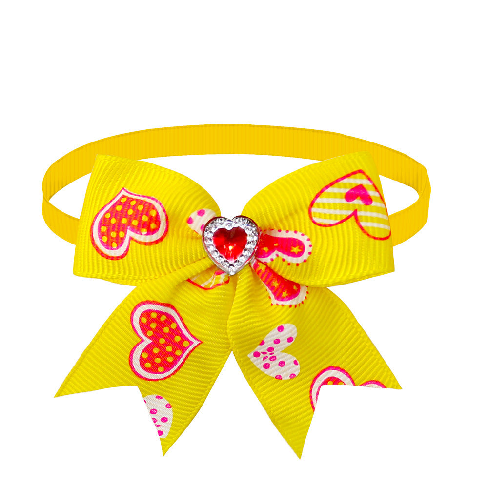 Pet Love Diamond Bow Tie Bow Tie Accessories