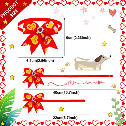 Pet Love Diamond Bow Tie Bow Tie Accessories